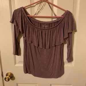 Off the shoulder shirt